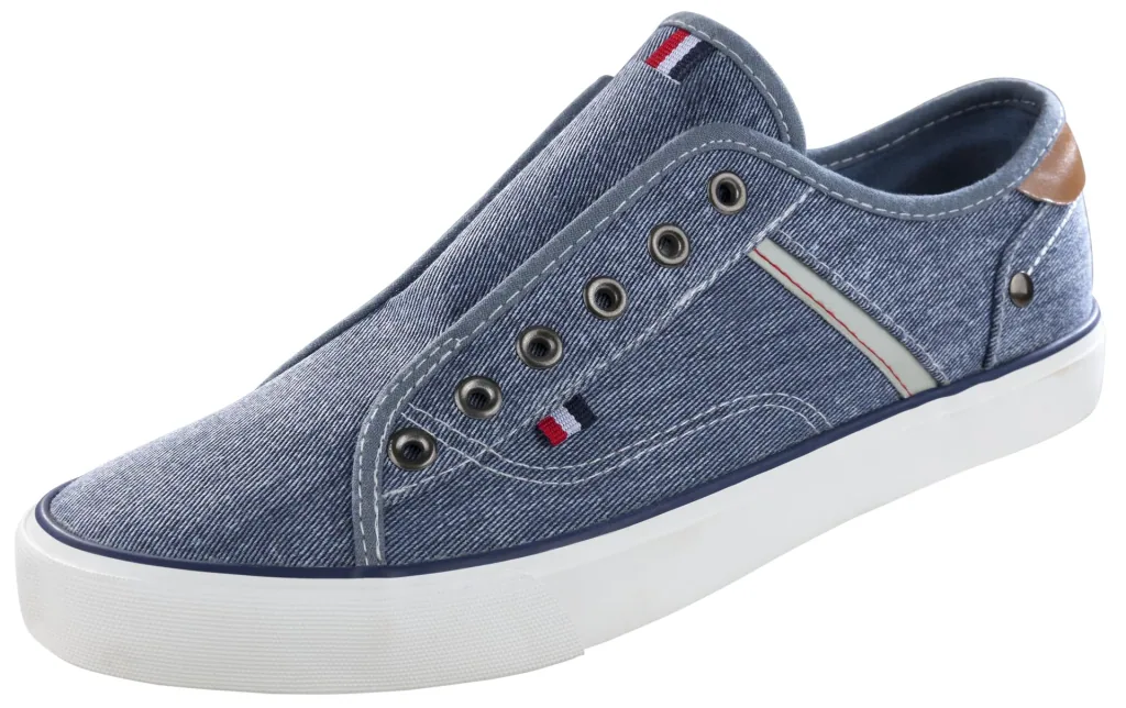 Canvasslipper, jeansblau, Gr.40