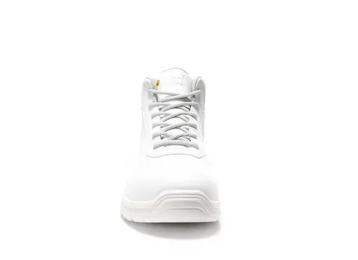 Sicherheitsschnürstiefel jo_CLEAN Loop white Mid ESD S3 Gr. 43