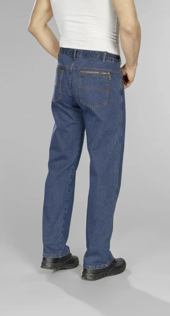 Extraleichte Reisejeans, Farbe blue stone, Gr.30