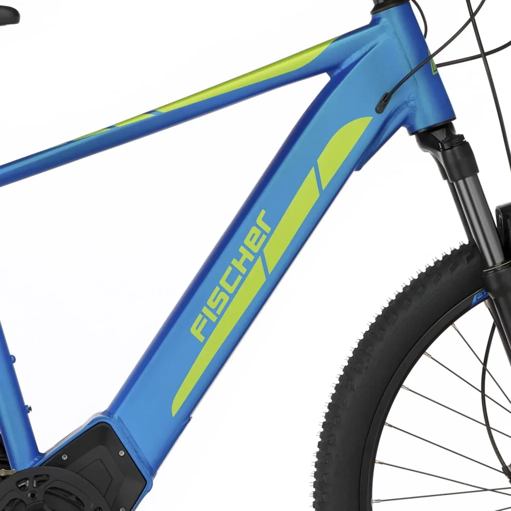 Unisex E-Bike MTB, 29 Zoll, Rahmengröße, 51 cm, 12-Gang Kettenschaltung, blau matt, MONTIS 6.0i