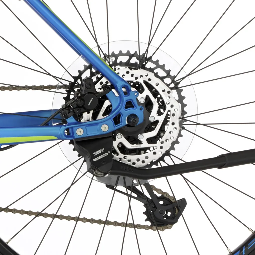 Unisex E-Bike MTB, 29 Zoll, Rahmengröße, 51 cm, 12-Gang Kettenschaltung, blau matt, MONTIS 6.0i