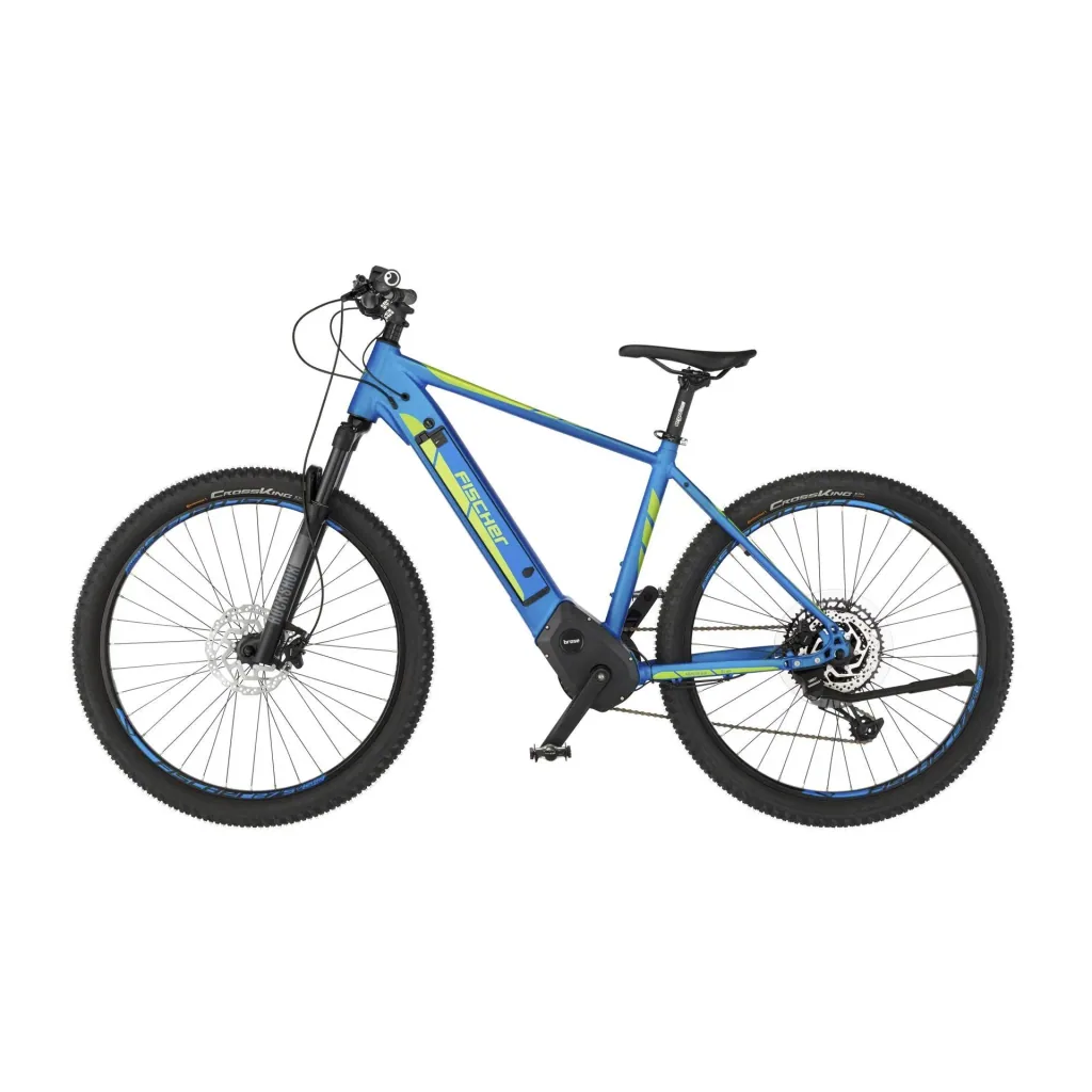 Unisex E-Bike MTB, 29 Zoll, Rahmengröße, 51 cm, 12-Gang Kettenschaltung, blau matt, MONTIS 6.0i