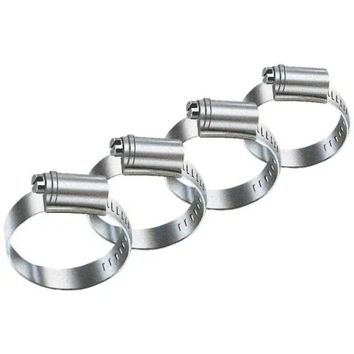 Schlauchschellen-Set 4-teilig, verzinkt 20-32 mm