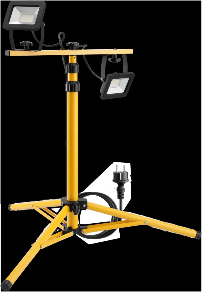 2x20W Stativ LED Baustrahler TW 3400LM