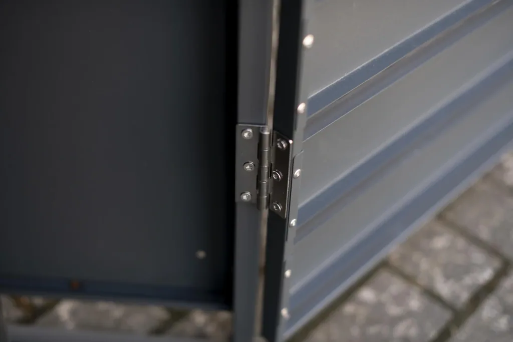 Westmann Mülltonnenbox 1-fach mit Deckel, Anthrazit