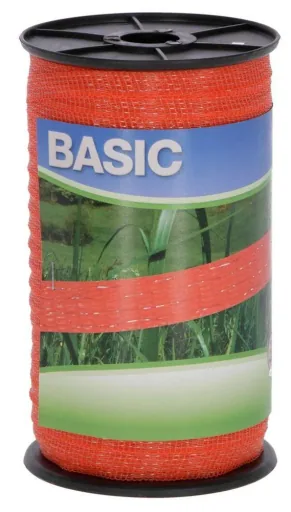 Weidezaunband Basic Line, 200 m, 10 mm, orange