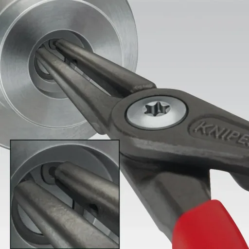 Präzisions - Sicherungsringzange 180 mm für Außenringe