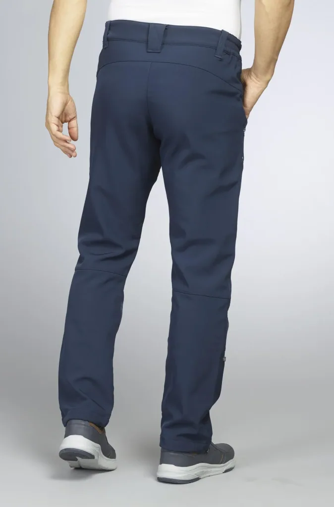 Outdoorhose mit Futter, Farbe marine, Gr.48