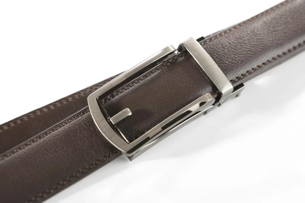 Automatik Click Gürtel, Leder, Farbe braun
