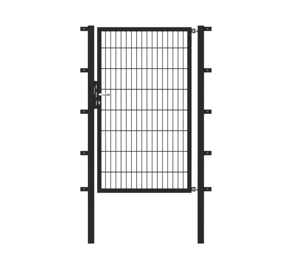Einzeltor Flexo mit Zubehör, anthrazit/ Breite 150 cm, Höhe 140 cm