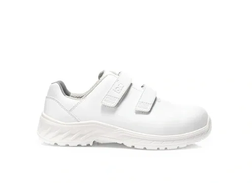 Sicherheitshalbschuh jo_CLEAN Strap white Low ESD S3 Gr. 48