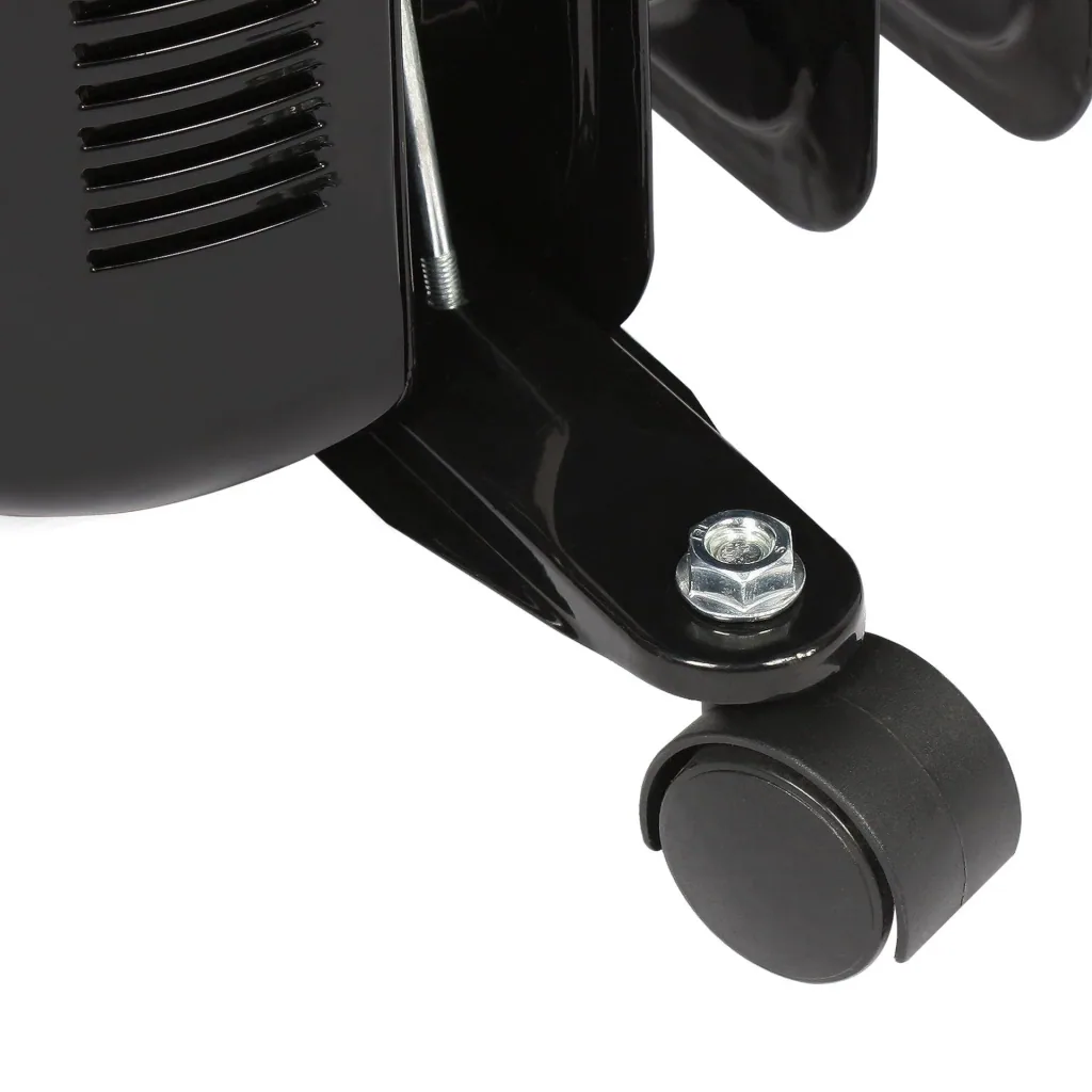 Mobiler Ölradiator, schwarz, 11 Rippen