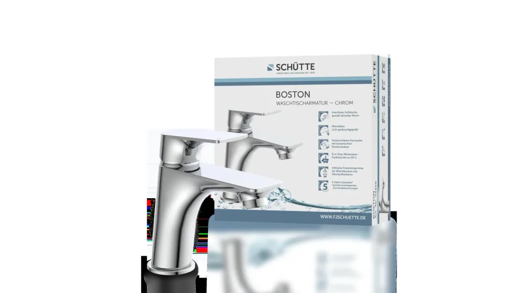 Waschtischarmatur "BOSTON", Chrom