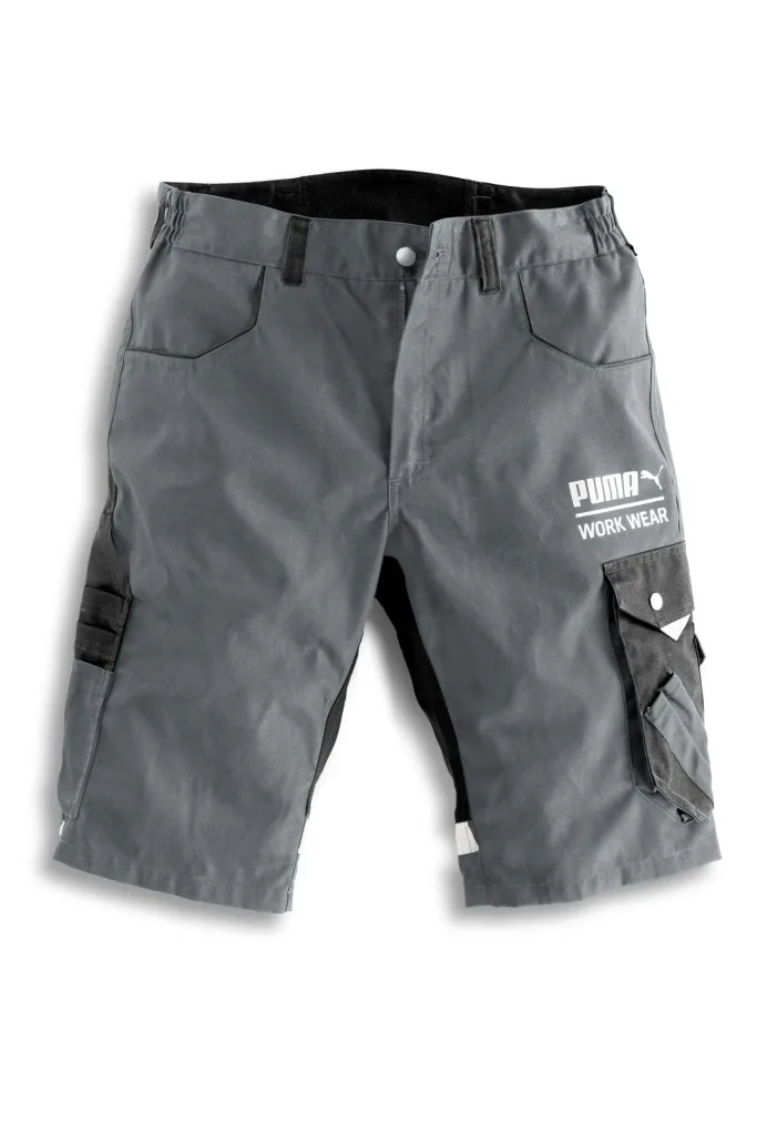 Arbeitsshort CHAMP, Farbe stahlgrau/carbon, Größe 56