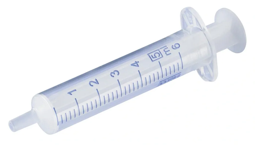 Einwegspritze 5 ml, 100 Stück