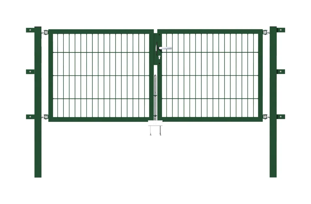 Doppeltor Flexo mit Zubehör, grün, Breite 200 cm, Höhe 100 cm, PF: 60x60 cm