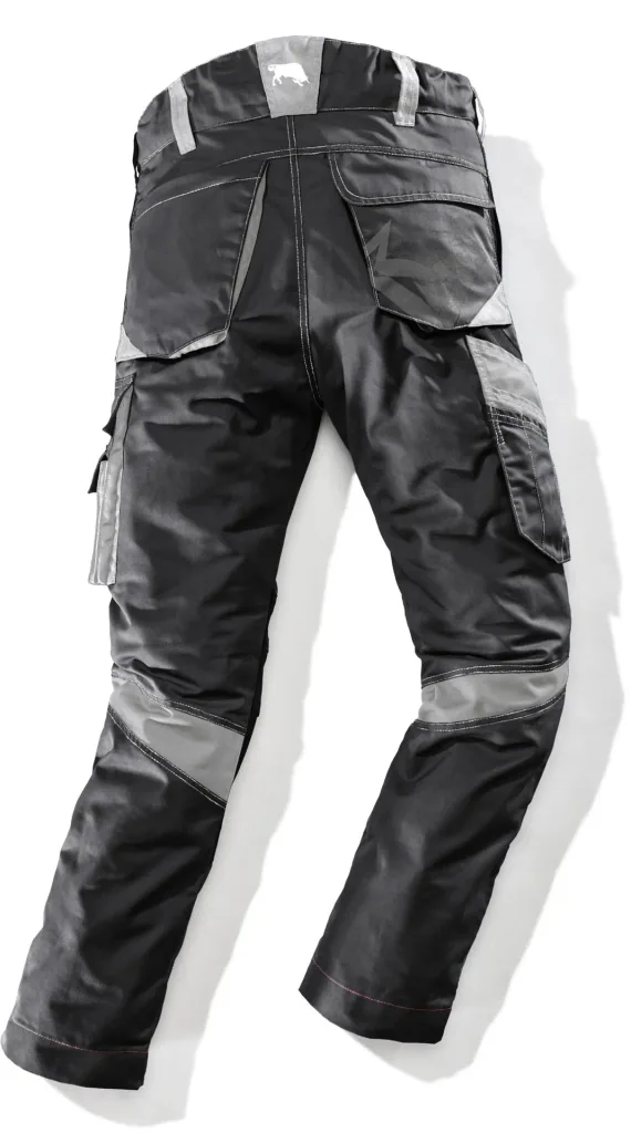 Arbeitshose WORXTAR, schwarz-grau, Gr. 42