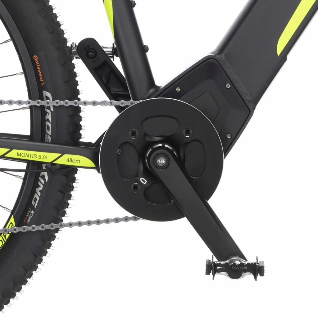 Unisex E-Bike MTB, 29 Zoll, Rahmengröße 46cm, 10-Gang Kettenschaltung, schiefergrau matt, MONTIS 5.0i