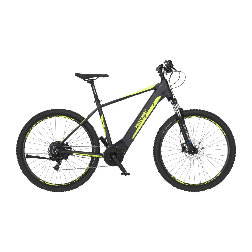 Unisex E-Bike MTB, 29 Zoll, Rahmengröße 46cm, 10-Gang Kettenschaltung, schiefergrau matt, MONTIS 5.0i