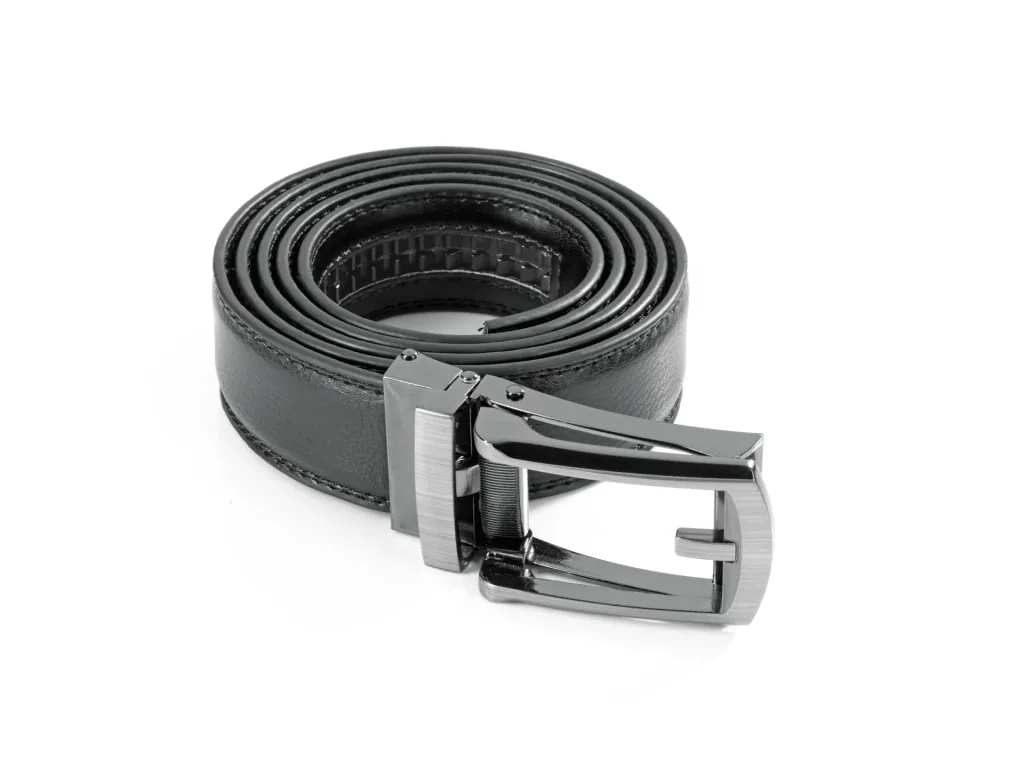Automatik Click Gürtel, Leder, Farbe schwarz