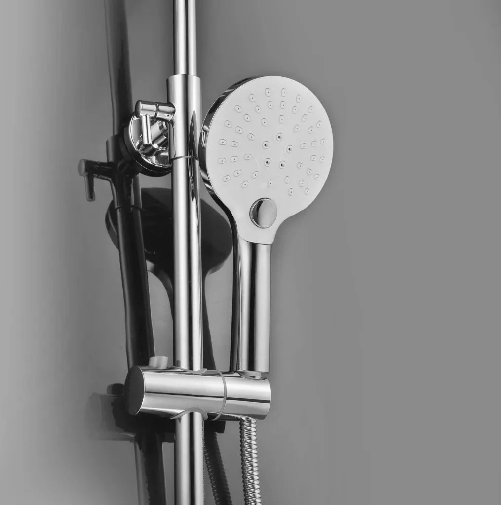 Duschsystem Bayala Round Duschsäule mit Regendusche Ø 20 cm Duschgarnitur Dusch-Set