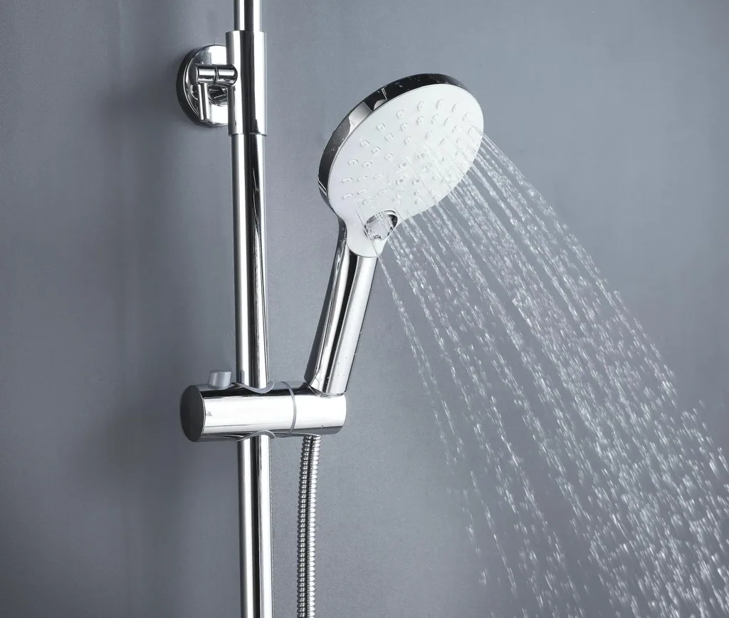 Duschsystem Bayala Round Duschsäule mit Regendusche Ø 20 cm Duschgarnitur Dusch-Set