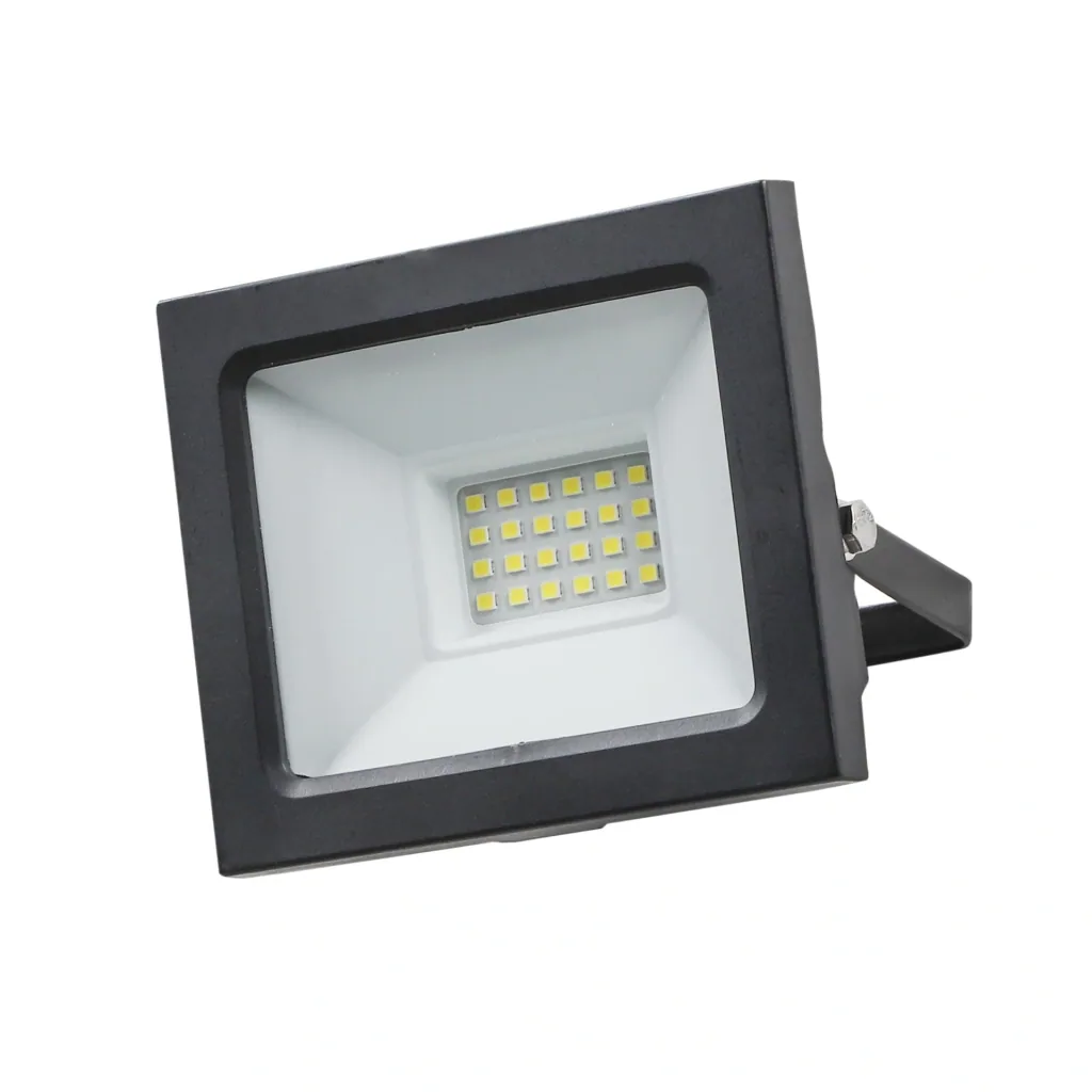 LED Außenstrahler schwarz, 20W 1500 Lumen