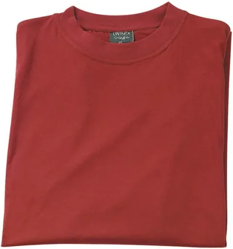 Big Size T-Shirt, rot, Gr.S
