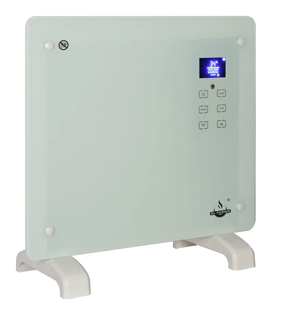 Glaskonvektor, weiß, 1000 W