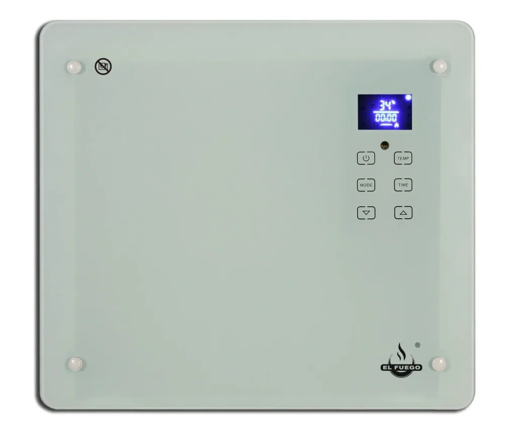 Glaskonvektor, weiß, 1000 W