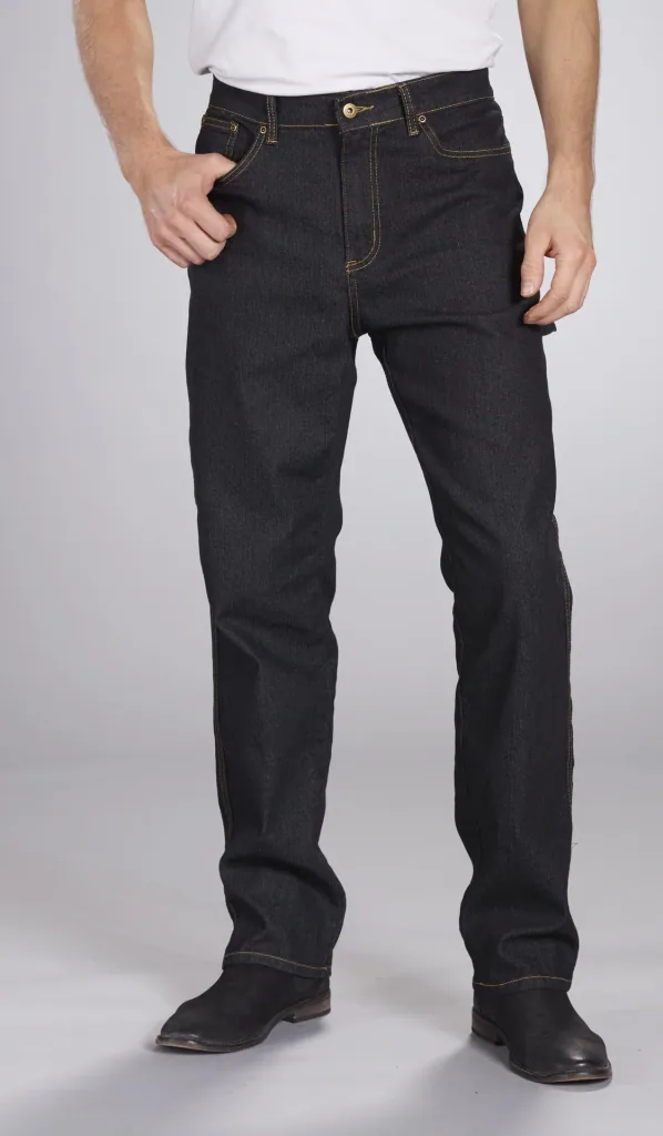 Stretch Workerjeans, Farbe schwarz, Gr.48
