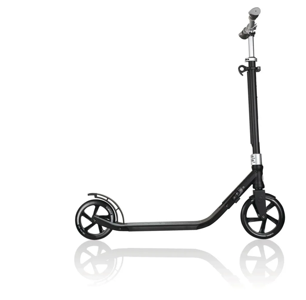 ONE NL 205-180 DUO Tretroller, 205/180 mm, ABEC 7, höhenverstellbar, Klappmechanismus, grau