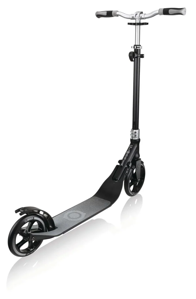 ONE NL 205-180 DUO Tretroller, 205/180 mm, ABEC 7, höhenverstellbar, Klappmechanismus, grau