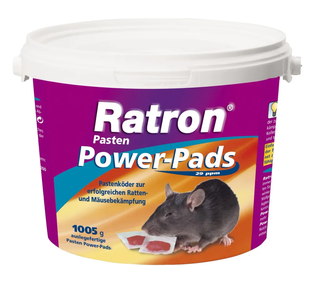 Ratron Pasten Power-Pads, anwendungsfertig, 67 x 15 g