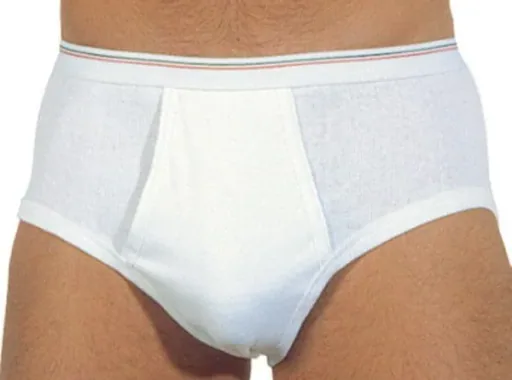 Sportslip, Feinripp, 2er Pack, weiß, Gr. 9
