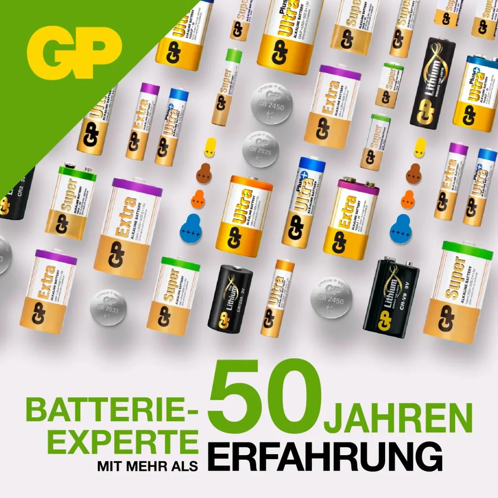 Alkaline Knopfzelle LR43 / V12GA - 10 Stück