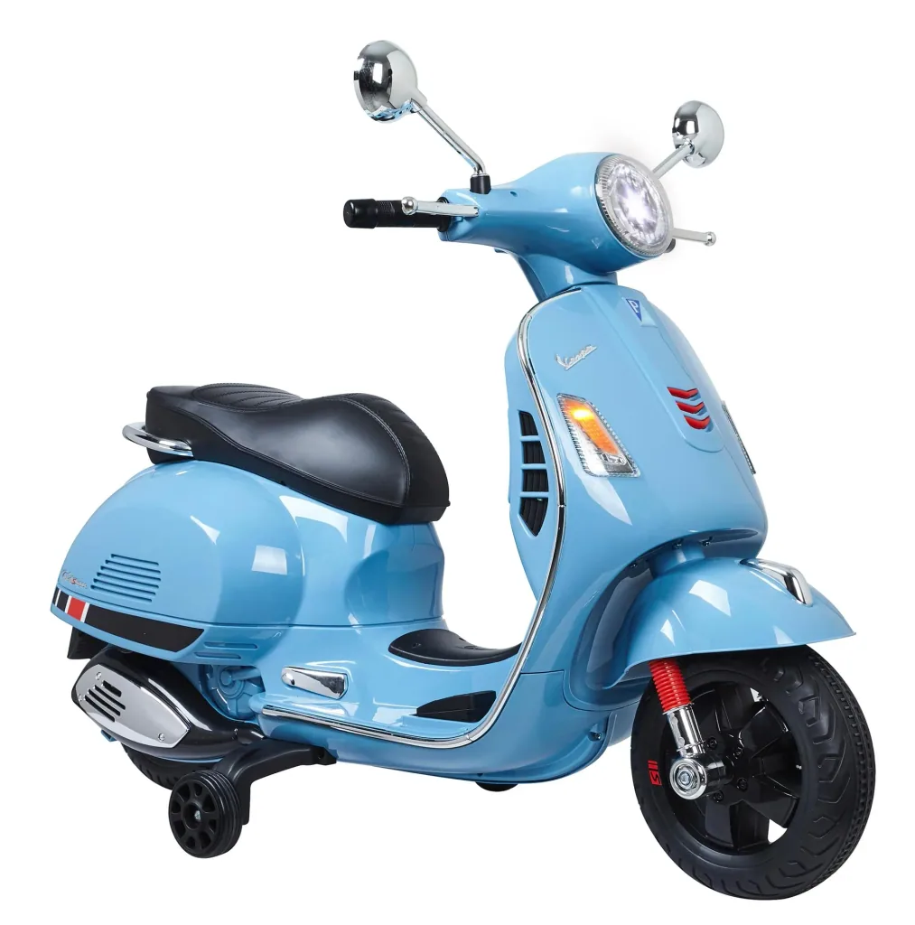 Ride-on Vespa für Kinder, 12 Volt, Blau
