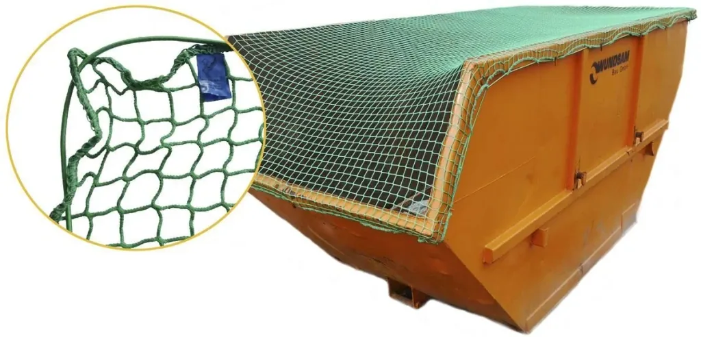 Containernetz mit Gummiseil, 3,5 x 7 m