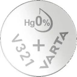 Silberoxid Knopfzelle V321 / SR65, 1,55 Volt - 1 Stück