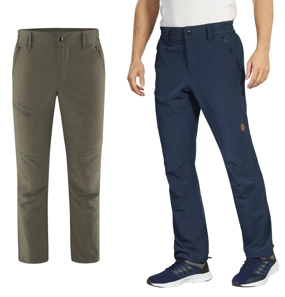 Outdoorhose Stretch, Farbe khaki, Gr.58