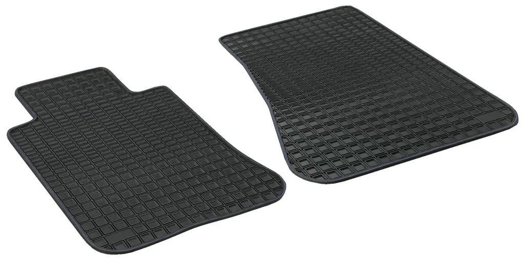 Gummimatte "Blueline Premium" Gr. 4 - 1 Paar Vordermatten 70 x 54 cm