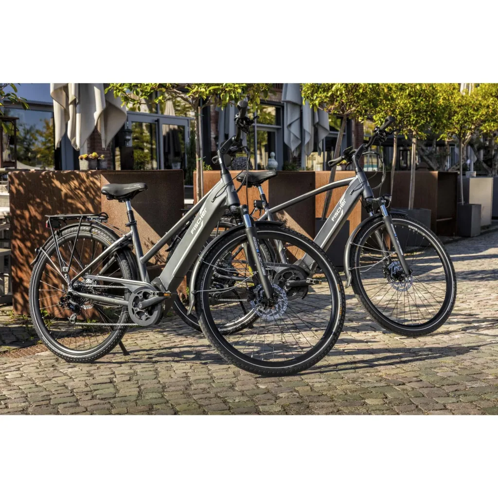 Herren E-Bike Trekking, 28 Zoll, Rahmengröße 50 cm,10-Gang Kettenschaltung, schiefergrau matt, VIATOR 5.0i