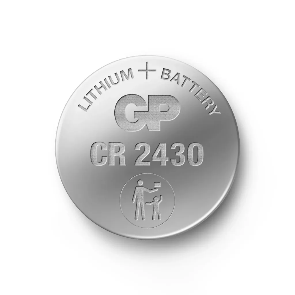 Lithium Knopfzelle CR2430 - 5 Stück