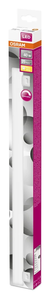 LEDinestra S14s, 7 Watt, warmweiß, matt, dimmbar