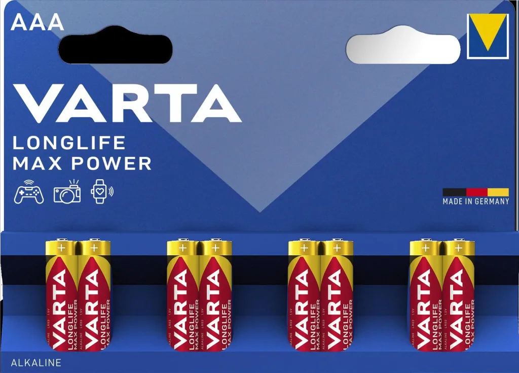 LONGLIFE Max Power Micro (AAA) Alkaline Batterie - 8 Stück