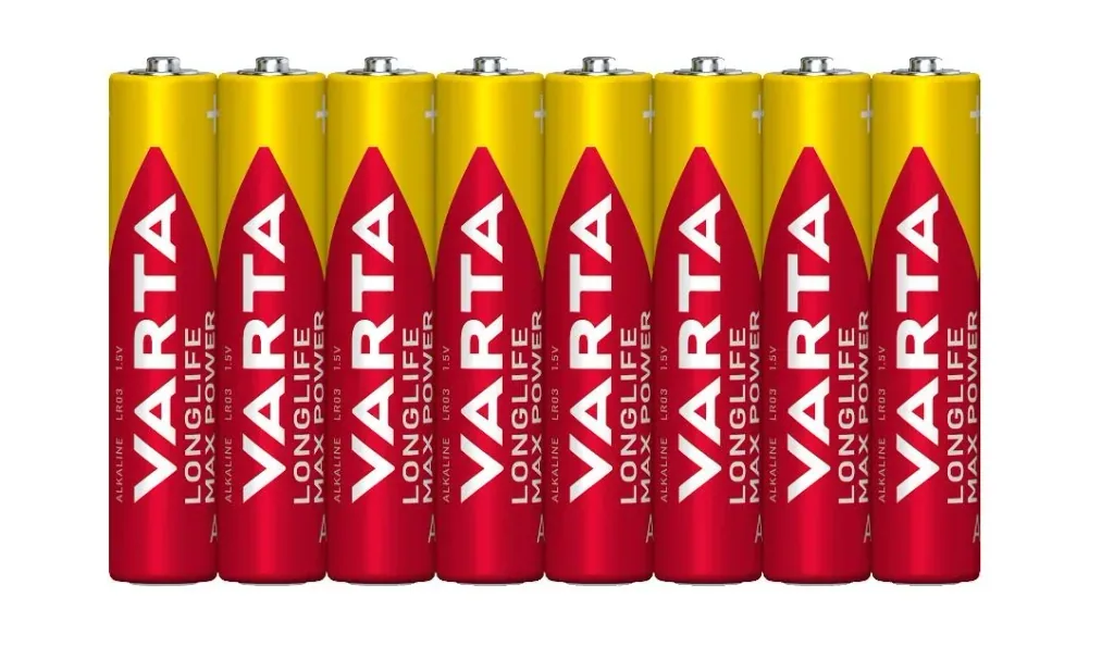 LONGLIFE Max Power Micro (AAA) Alkaline Batterie - 8 Stück