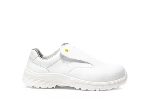 Sicherheitshalbschuh jo_CLEAN Slipper white Low ESD S3 Gr. 37