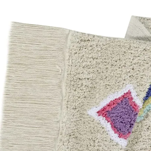 Lorena Canals Teppich Karool beige bunt