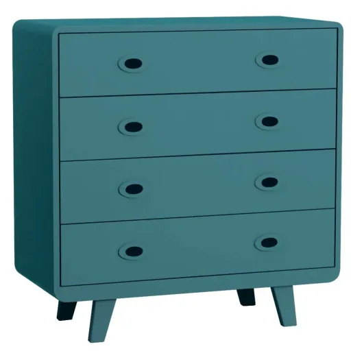 Laurette Kommode Toi & Moi, Farbe: bleu canard