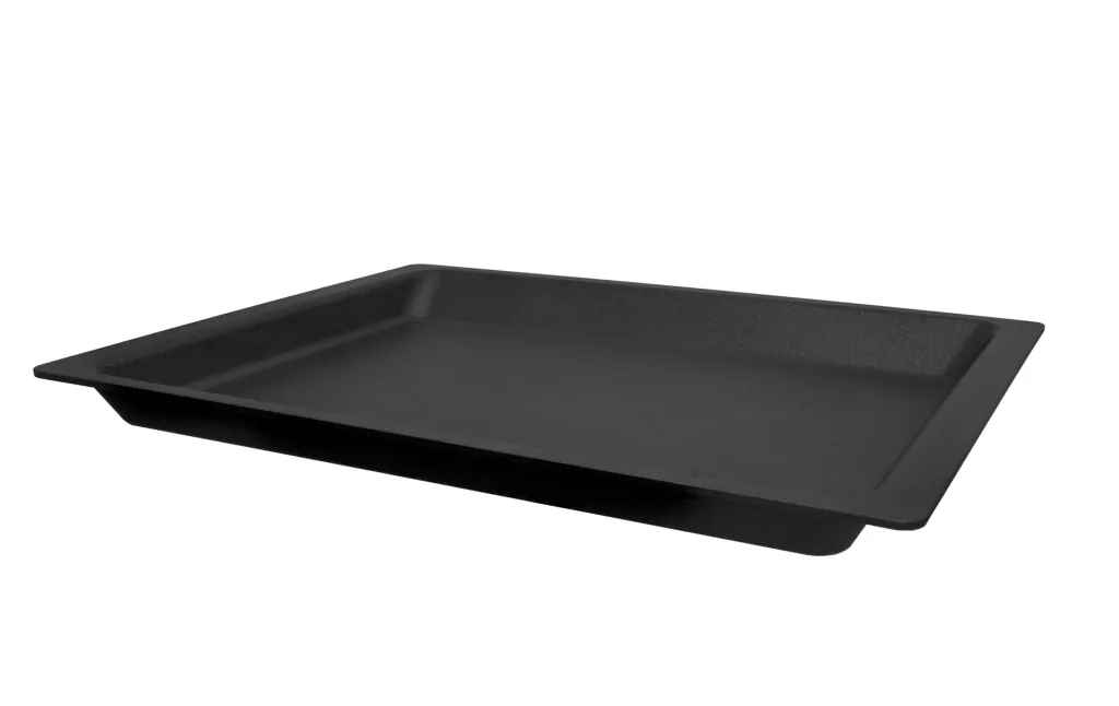 Ofen- und Backplatte, Backblech, tief, 459 x 370 x 30 mm